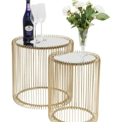 Online Beistelltisch Wire Messing (2/Set) O44Cm Tische