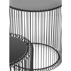 Best Beistelltisch Wire Schwarz (2/Set) O44Cm Tische