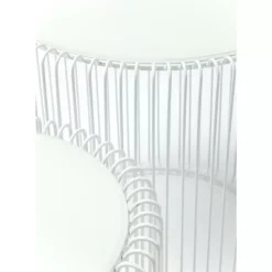 Sale Beistelltisch Wire White (2/Set) O44Cm Tische