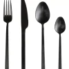 Sale Besteck Gloria Matt Schwarz (16-Tlg.) Geschirr & Tischaccessoires