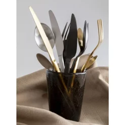 Sale Besteck Gloria Matt Schwarz (16-Tlg.) Geschirr & Tischaccessoires