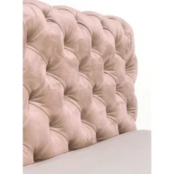 Clearance Bett Desire Velvet Ecru 160X200Cm Betten