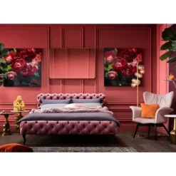 Best Bett Desire Velvet Rose 180X200Cm Betten