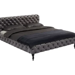 Online Bett Desire Velvet Silbergrau 160X200 Cm Betten