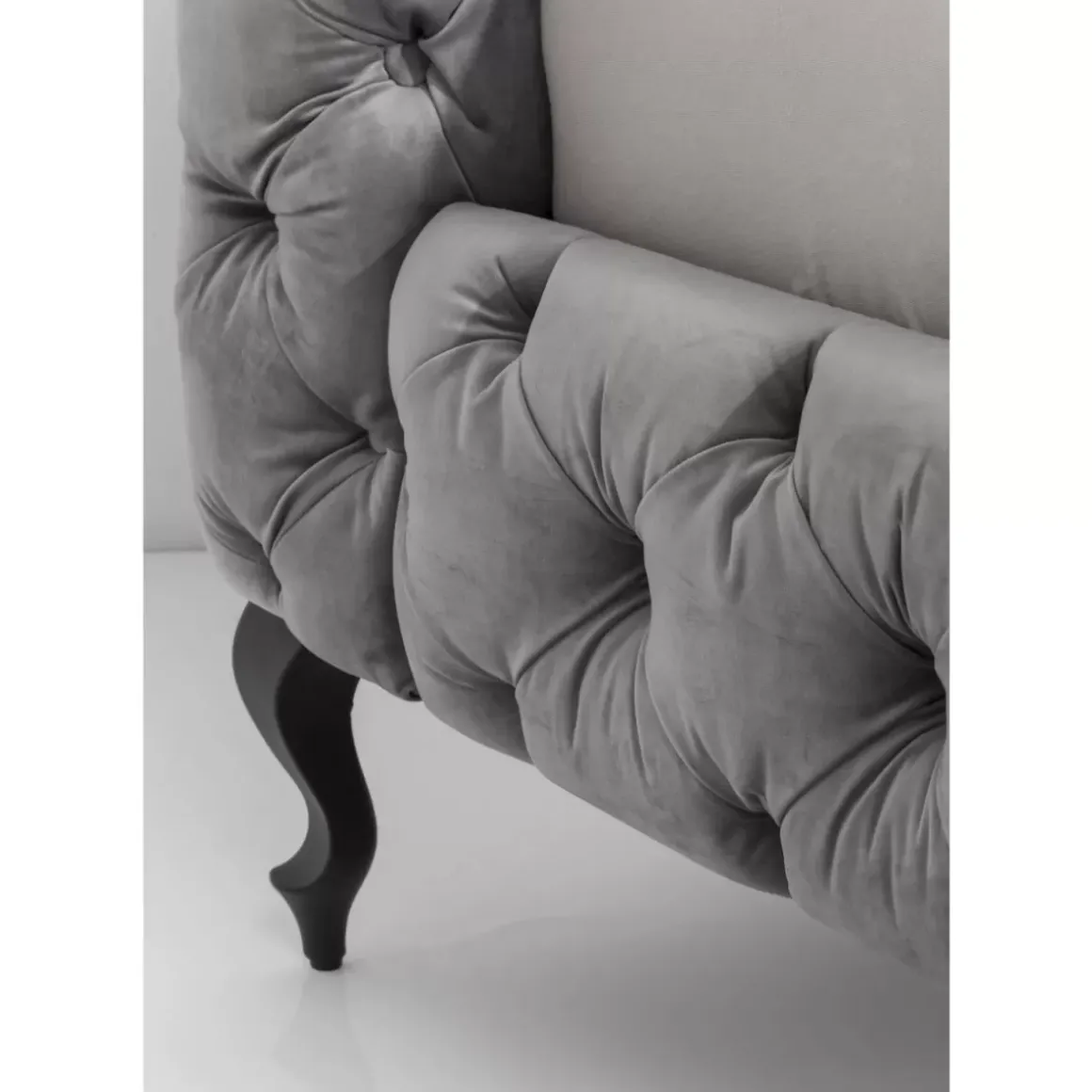 New Bett Desire Velvet Silbergrau 180X200 Cm Betten