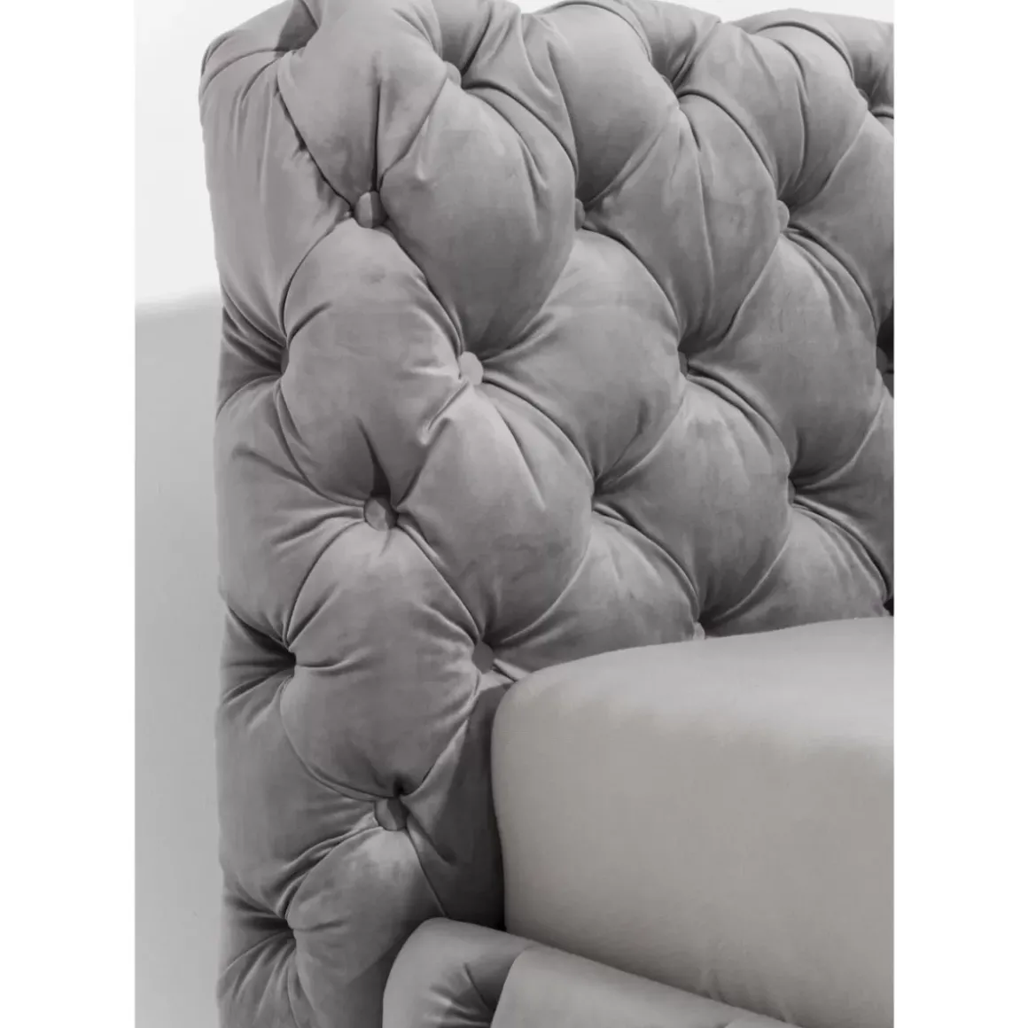 New Bett Desire Velvet Silbergrau 180X200 Cm Betten