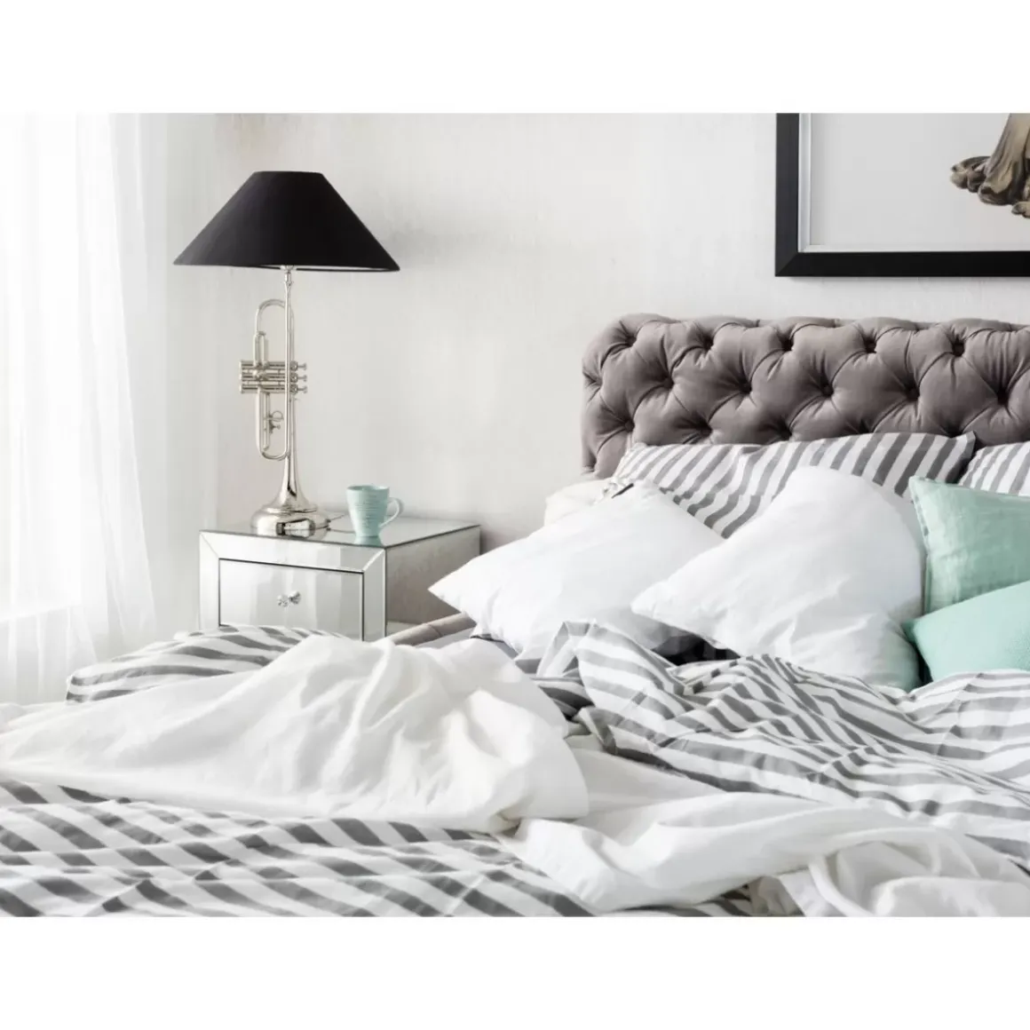 New Bett Desire Velvet Silbergrau 180X200 Cm Betten