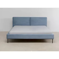 Online Bett East Side Cord Blau 180X200Cm Betten