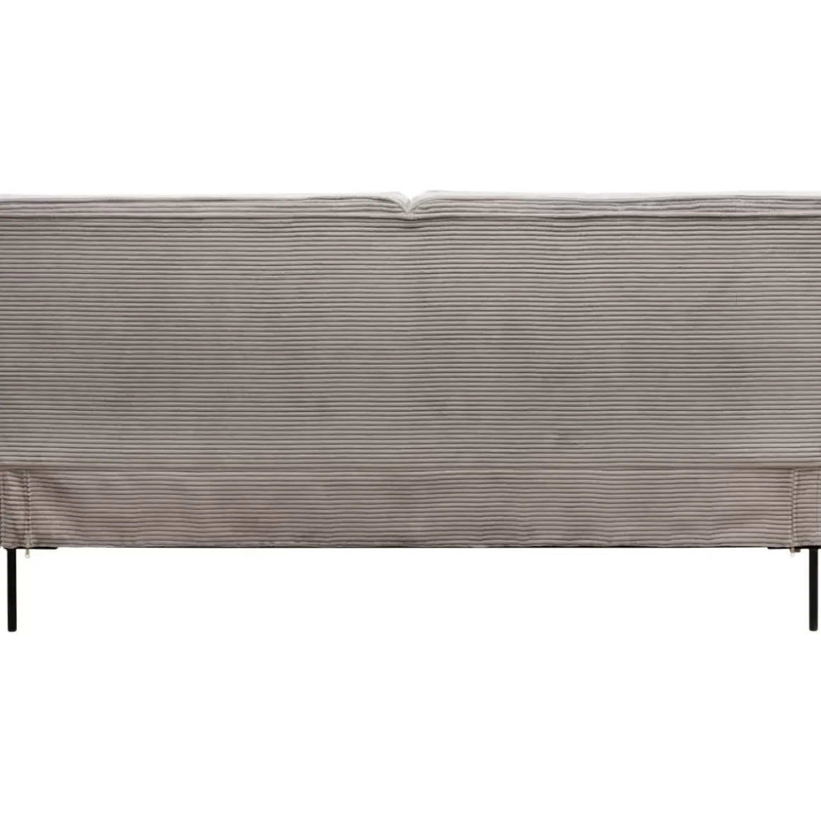 Bett East Side Cord Grau 160X200Cm Betten