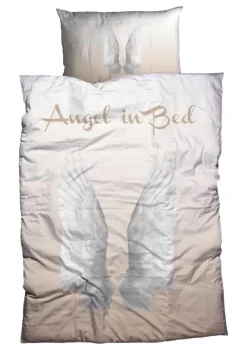 Sale Bettwasche Angel In Bed 160X210 + Kissen 50X70 Deko & Geschenkartikel