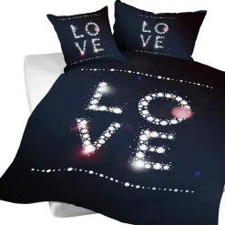 Online Bettwasche "Love" 160X210/65X100 Deko & Geschenkartikel