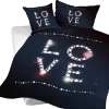 Bettwasche "Love" 160X210/50X70 Deko & Geschenkartikel