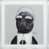 Sale Bild Frame Mirror Designer Dog 60X60 Bilder