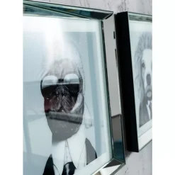 Sale Bild Frame Mirror Designer Dog 60X60 Bilder