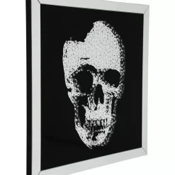 Bild Frame Mirror Skull 100X100Cm Bilder