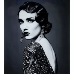 Online Bild Glas Beauty Lady 120X150Cm Bilder