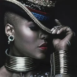 New Bild Glas Foxy Lady 120X120Cm Bilder