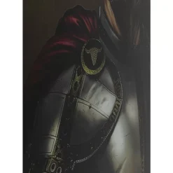 Online Bild Glas Knight Cow 120X120 Bilder