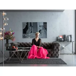 Best Bild Glas Metallic Gepard 100X150 Bilder