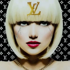 Sale Bild Glas Runny Eyes 80X80 Bilder