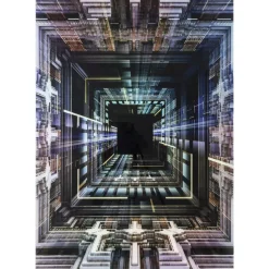 Sale Bild Glas Science Fiction 120X180Cm Bilder