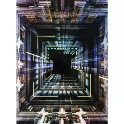 Sale Bild Glas Science Fiction 120X180Cm Bilder