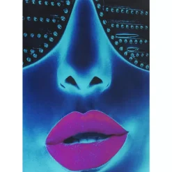 Sale Bild Glas Tough Girl 120X120Cm Bilder