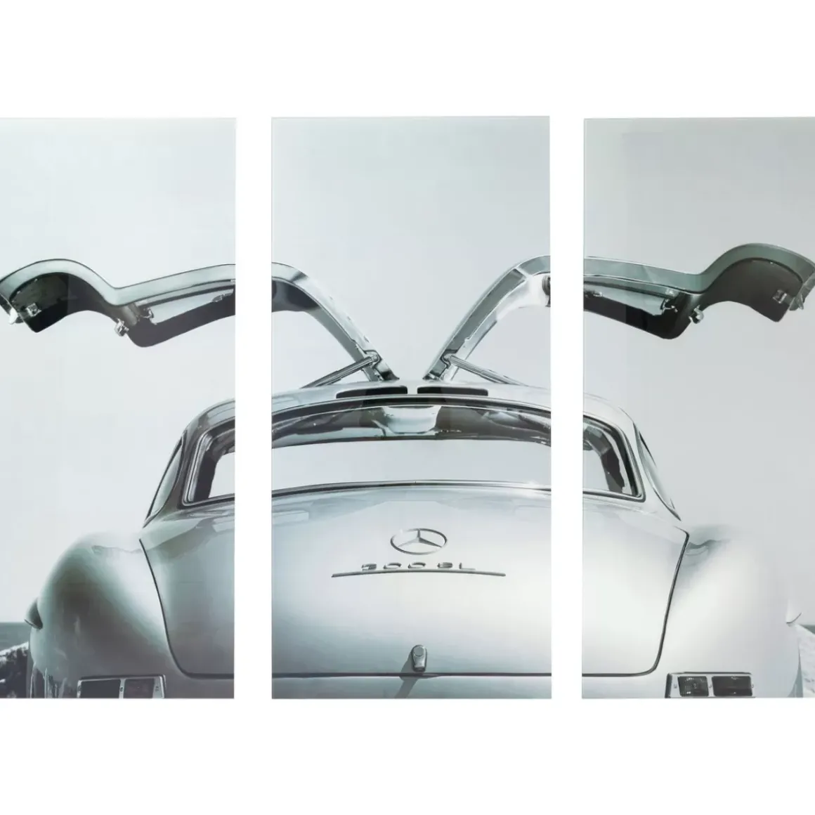 Outlet Bild Glas Triptychon Oldtimer Back 240X160Cm Bilder