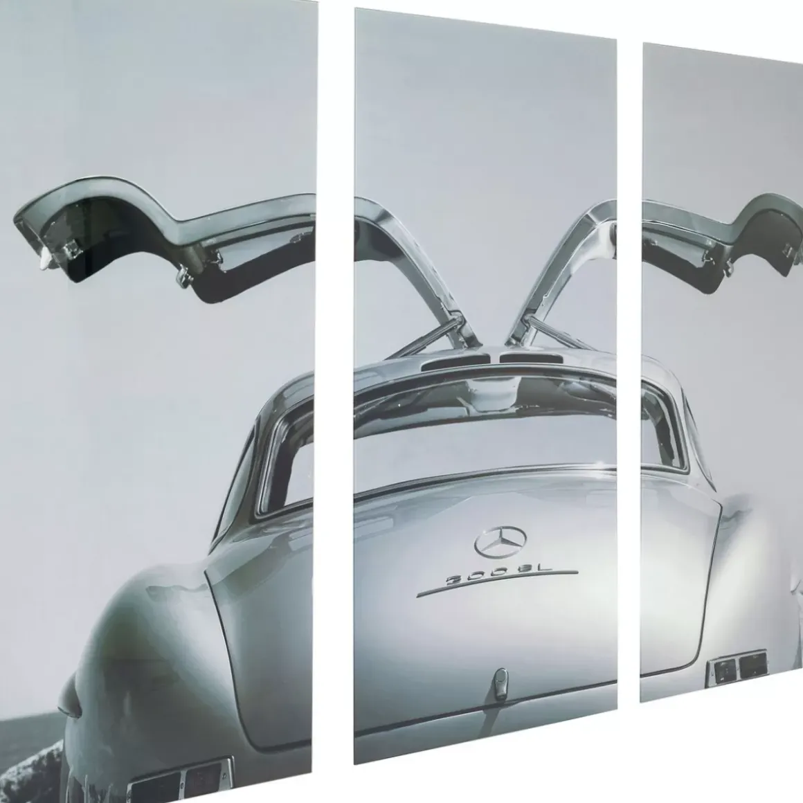 Outlet Bild Glas Triptychon Oldtimer Back 240X160Cm Bilder