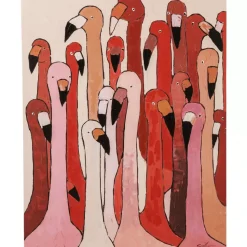 New Bild Touched Flamingo Meeting 120X90Cm Bilder