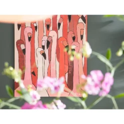 New Bild Touched Flamingo Meeting 120X90Cm Bilder