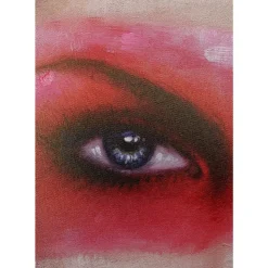 New Bild Touched Red Eye Lady 90X140 Bilder