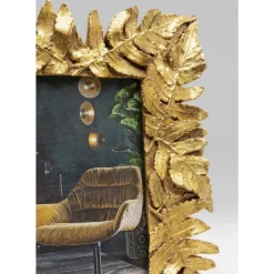 Hot Bilderrahmen Gold Leaves Deko & Geschenkartikel