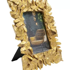 Hot Bilderrahmen Gold Leaves Deko & Geschenkartikel