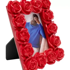 New Bilderrahmen Romantic Rose Rot 11X13Cm Deko & Geschenkartikel