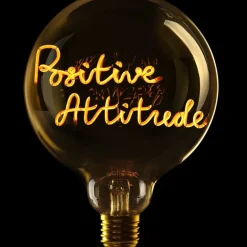 Online Birne "Positive Attitude" Leuchtmittel
