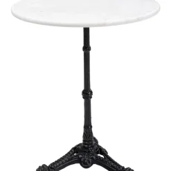 New Bistrotisch Kaffeehaus Rund Weiss O60 Outdoormöbel