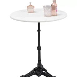 New Bistrotisch Kaffeehaus Rund Weiss O60 Outdoormöbel