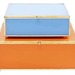 New Box Neomi Orange Blau (2/Set) Aufbewahrung & Ordnung