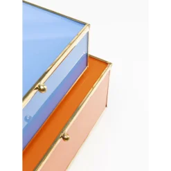 New Box Neomi Orange Blau (2/Set) Aufbewahrung & Ordnung