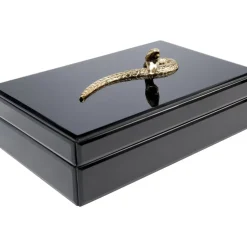 Best Box Snake Bite Schwarz 28X7Cm Aufbewahrung & Ordnung