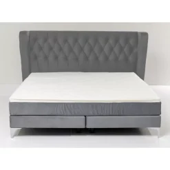 New Boxspringbett Benito Moon Grau 180X200Cm Betten