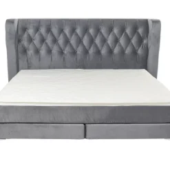 Outlet Boxspringbett Benito Moon Grau 160X200Cm Betten