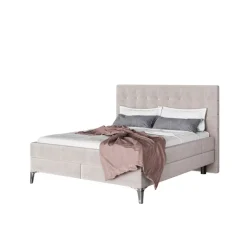 Boxspringbett Benito Star Creme 180X200Cm Betten