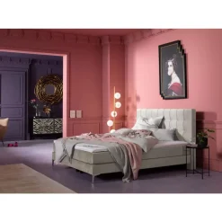 Boxspringbett Benito Star Creme 180X200Cm Betten