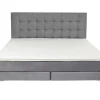 Clearance Boxspringbett Benito Star Grau 180X200Cm Betten