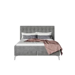 Clearance Boxspringbett Benito Star Grau 180X200Cm Betten