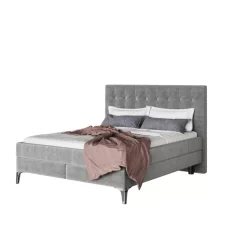Clearance Boxspringbett Benito Star Grau 180X200Cm Betten