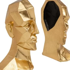 Best Buchstutze Face (2/Set) Deko & Geschenkartikel