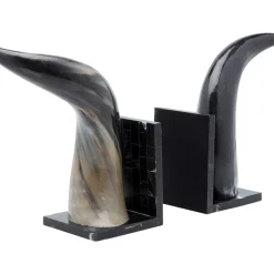 New Buchstutze Horns (2/Set) Deko & Geschenkartikel